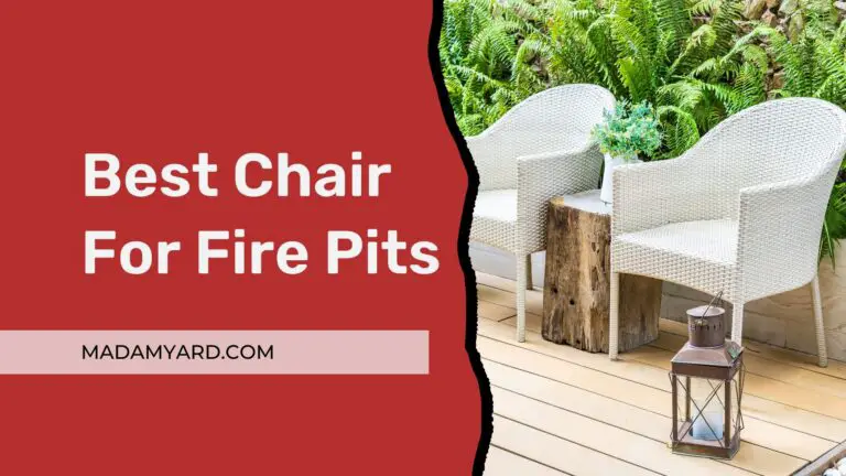 9 Best Chair For Fire Pits