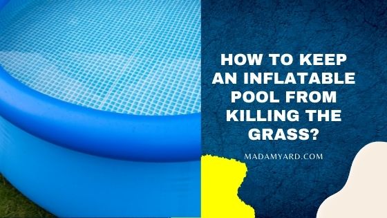 How To Keep An Inflatable Pool From Killing The Grass?