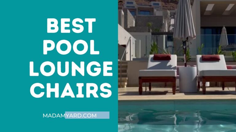 5 Best Pool Lounge Chairs (2022)