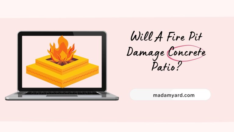 Will A Fire Pit Damage Concrete Patio?