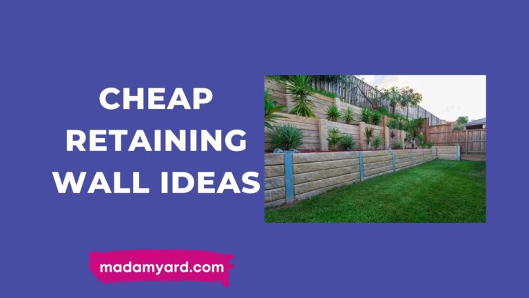 Cheap Retaining Wall Ideas For Backyard