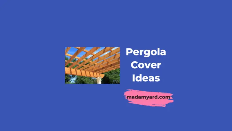 Pergola Cover Ideas (To Block Rain & Sun)