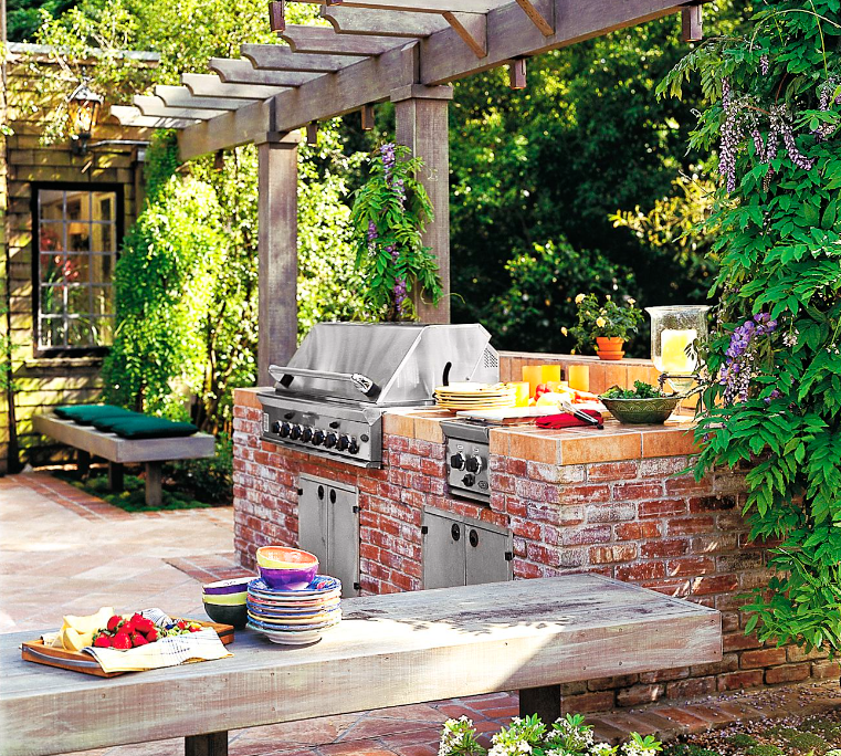 Can You Charcoal Grill Under A Covered Patio